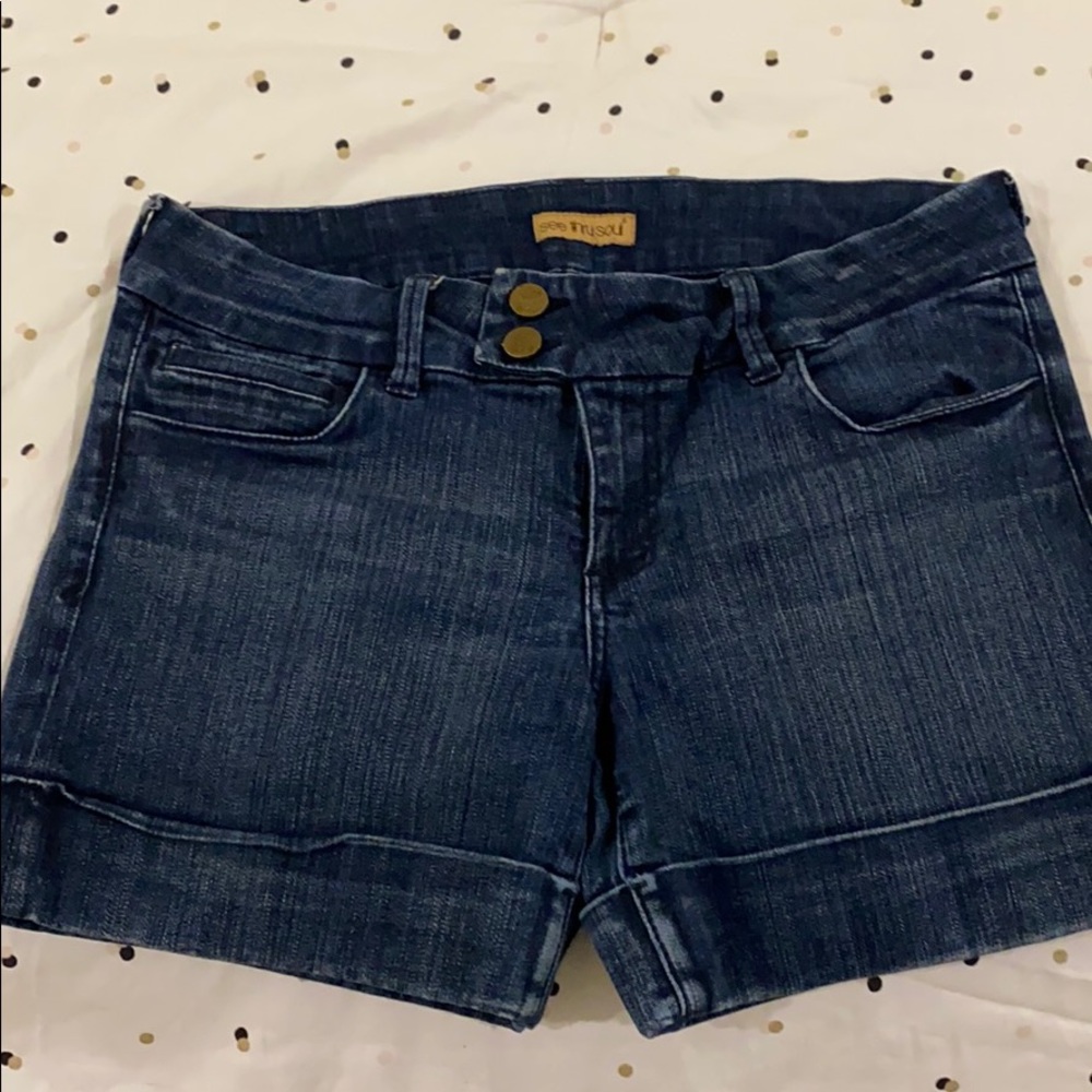 Jean shorts